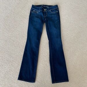 American Eagle Slim Boot Cut Dark Wash 4L EUC